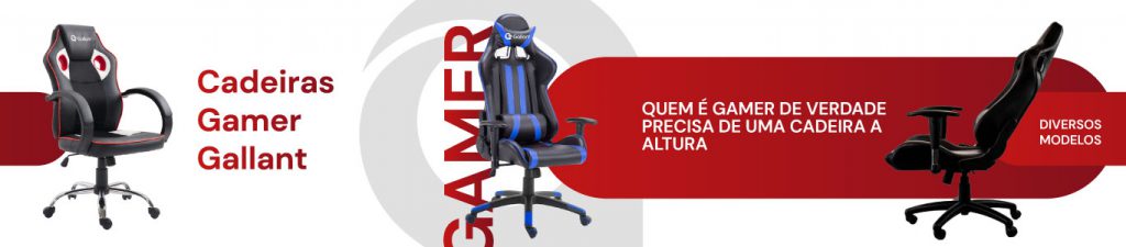 Cadeiras Gamers Gallant | Para quem é Gamer de verdade!